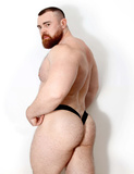 Dark Room men's Violation Thong Black L