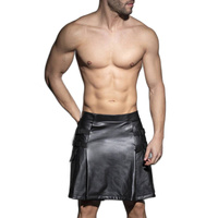 Kilt spódnica męska Fetish Rub Clip Skirt Black XL/XXL Addicted