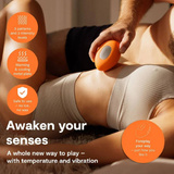 Wibrator z funkcją grzania i chłodzenia Temp Tangerine We-Vibe