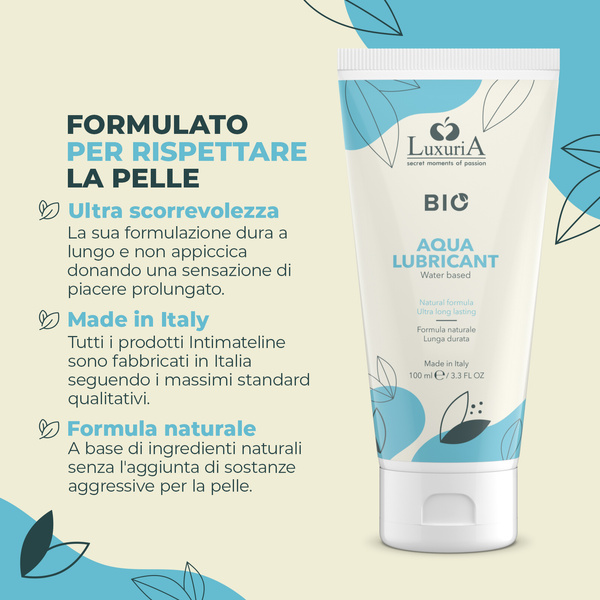 Водний Лубрикант Luxuria Bio Aqua Lubricant 100 мл IntimateLine