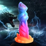 Creature Cocks Aqua Cock Glow-in-the-Dark Dildo
