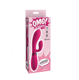 Wibrator Króliczek Omg! #Mood Silicone Vibrator Pink Pipedream