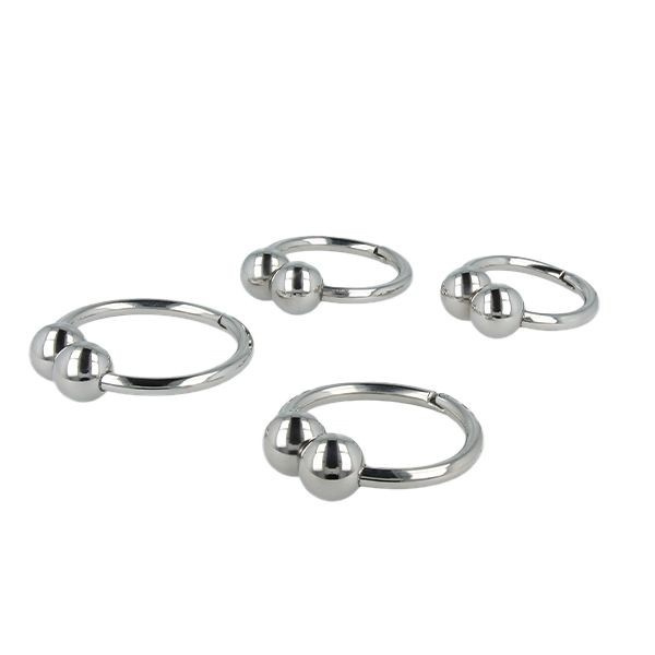 Pierścień erekcyjny Steel MAGNETIC HORSESHOE Cock Ring XL Titus
