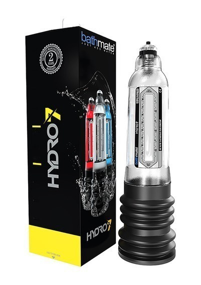Hydro7 Crystal Clear Pompka Wodna Do Powiększania Penisa Przeźroczysta Bathmate