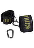 Kajdanki Tactical Ankle Cuffs Black/Green Fort Troff