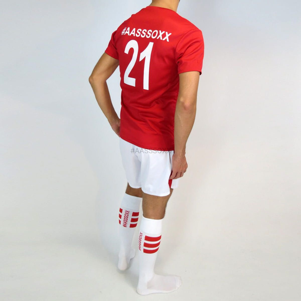 Aasssoxx Football Shorts White M