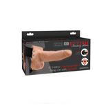 Uprząż Fetish Fantasy Series 6" Hollow Strap-On with Remote Light