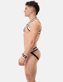 Джокстрапи Jockstrap Top Black-White S Barcode Berlin