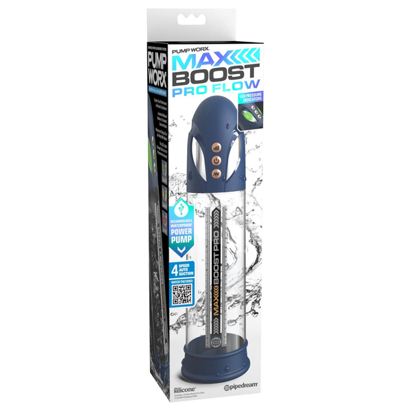 Max Boost Pro Flow - Blue/Clear Pump Worx 