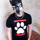 Koszulka z psią łapą Sk8erboy Dog Paw T-Shirt Black XL