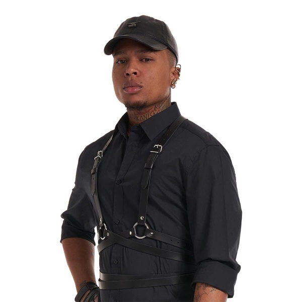 Serve Leather Icon Harness Black L/Xl Mister B