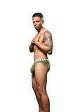 Big Fat Dick Bamboo Brief Olive S Andrew Christian
