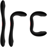 Podwójny wibrator na pilota Kink Dual-Flex Silicone Vibrator with Wireless Remote