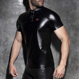 Rub Fetish Polo-Shirt Black XXL Addicted Fetish