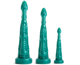 Mr Hankey's Fantasy Dildo Sigmaloid Med Metallic Green Vac S/M