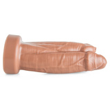 Dildo Three Amigos Soft Tan Vac L Mr Hankeys