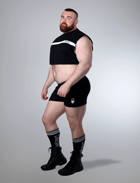 Szorty Burly Shorts Black Xxl Dark Room