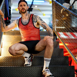 Tank Top Slut Vest - Red M Boxer Barcelona