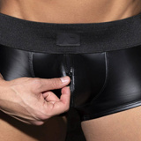 Fetish Front&Back Zip Rub Trunk Black L Addicted
