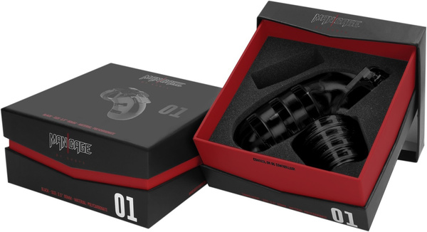 Man Cage Chastity Model 01 Black pas cnoty czarny