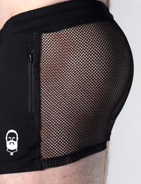 Szorty Męskie Turn Around! 180 Mesh Shorts Black Xl Dark Room