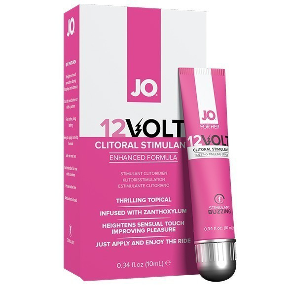 Serum Stymulujące Dla Kobiet For Her Clitoral Serum Buzzing 12Volt 10 Ml System JO