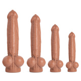 Dildo Lampwick Uncut Soft Tan Vac L Mr Hankeys