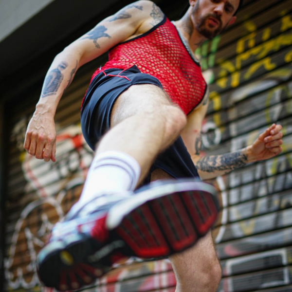 Tank Top Slut Vest - Red M Boxer Barcelona