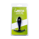 All Day Long Silicone Butt Plug Black M Brutus