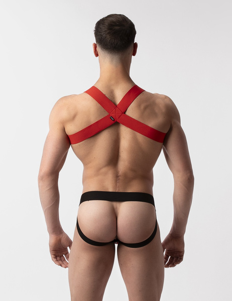 Джокстрапи Mesh Jock Tel Black-Red Xl Barcode Berlin