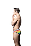 Andrew Christian Pride Stripe Brief Multi S