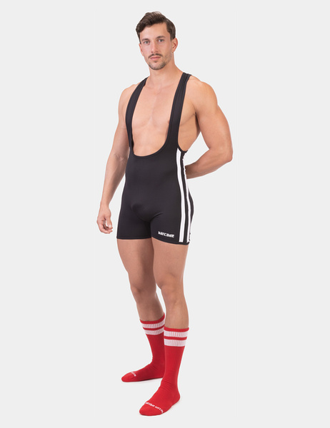 Barcode Backless Singlet Dastin Black S