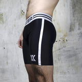 Bitch Short Black/ White Double Zipper S Boxer Barcelona