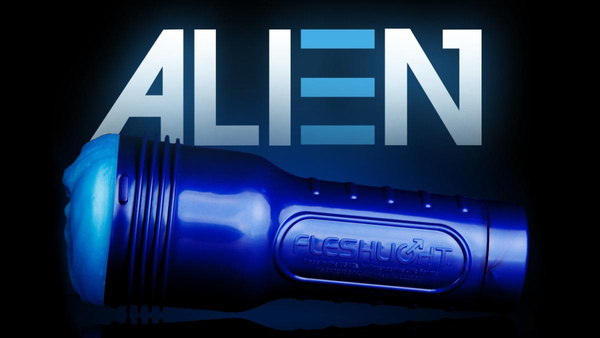 Masturbator Fleshlight Freaks Alien Blue Metallic