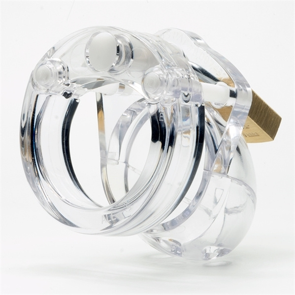 Полікарбонатний пояс цноти Mini Me Chastity Cage Clear CB-X