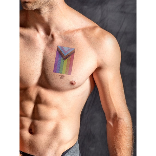 MrB Temporary Tattoo Pride Flag
