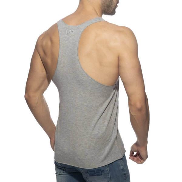 Tank Back Printed Heather Grey XL Addicted