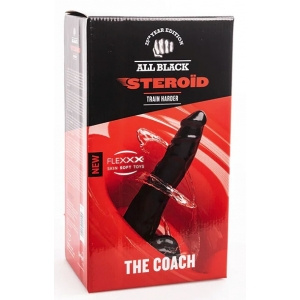 Dildo Steroid ABS02 The Coach 25 x 7cm All Black