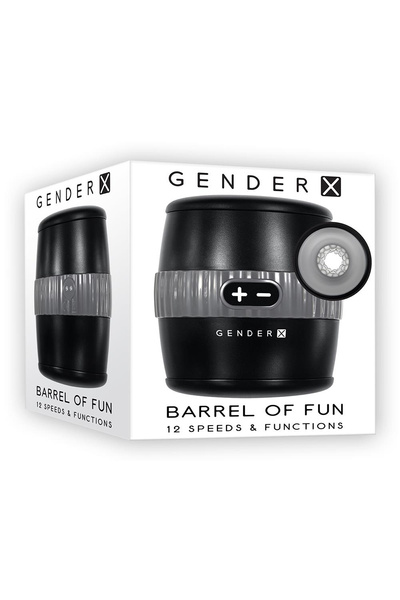 Masturbator Gender X Barrel Of Fun 