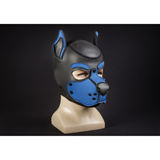 Mr-S-Leather Neoprene K9 Hood Aqua M