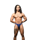Racer Swim Thong Navy Xl Andrew Christian