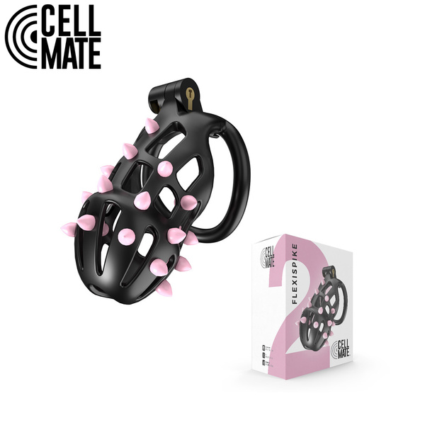Pas cnoty FlexiSpike Chastity Cage Size 2 CELLMATE