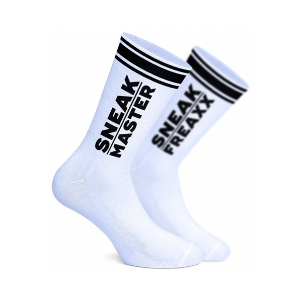 Skarpetki SneakFreaxx Sneak Master Socks White-Black