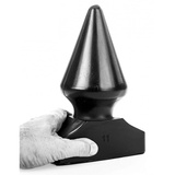 Anal plug AB82 Pop11 16 x 10.5cm All Black