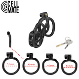 Пас цноти Guardian Chastity Cage Black Size 3 CELLMATE