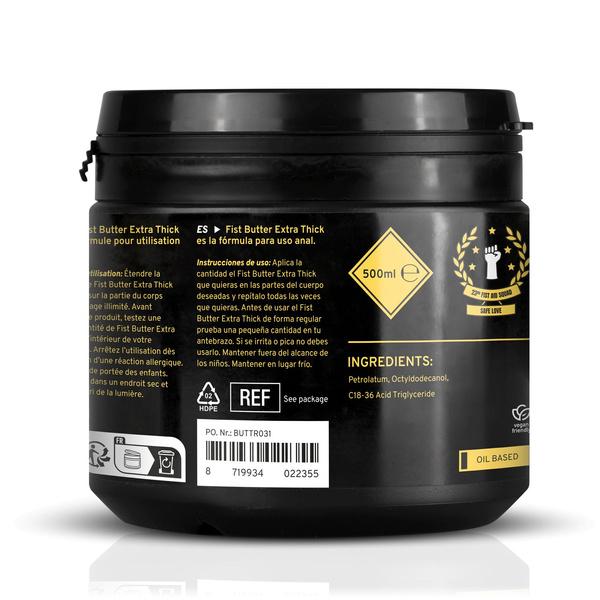 Masło do fistingu extra gęste Fisting Butter Extra Thick 500ml BUTTR