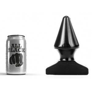 Korek analny AB79 Pop8 13.5 x 8cm All Black