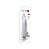 Dildo 25Cm King Cock Clear With Balls Pipedream