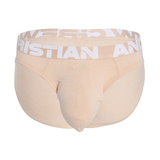 Big Fat Dick Bamboo Brief Sand M Andrew Christian