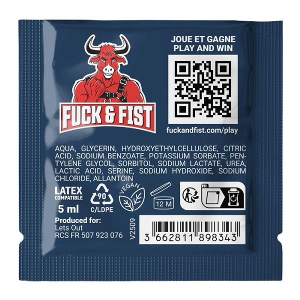 Water Lubricant 5ml Fuck&Fist